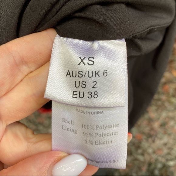 Bronx And Banco Gloria Midi Black Mesh in Red Floral Embroidery Dress - Picture 4 of 6